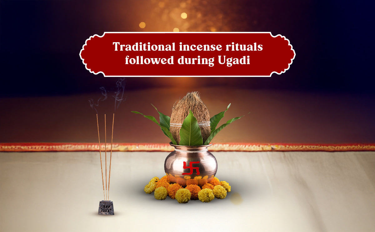 Traditional incense rituals followed during Ugadi