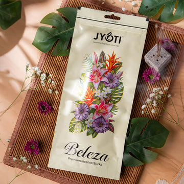 Beleza Zipper Pouch Incense Sticks
