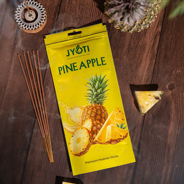 Pineapple Zipper Pouch Incense Sticks