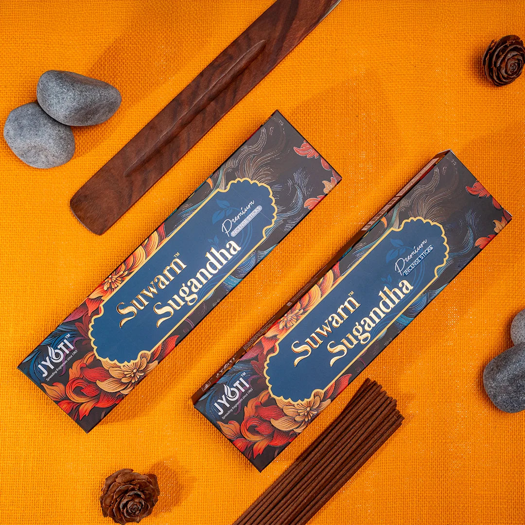 Buy Suwarn Sugandha Premium Incense Sticks – Soothing Aromatherapy